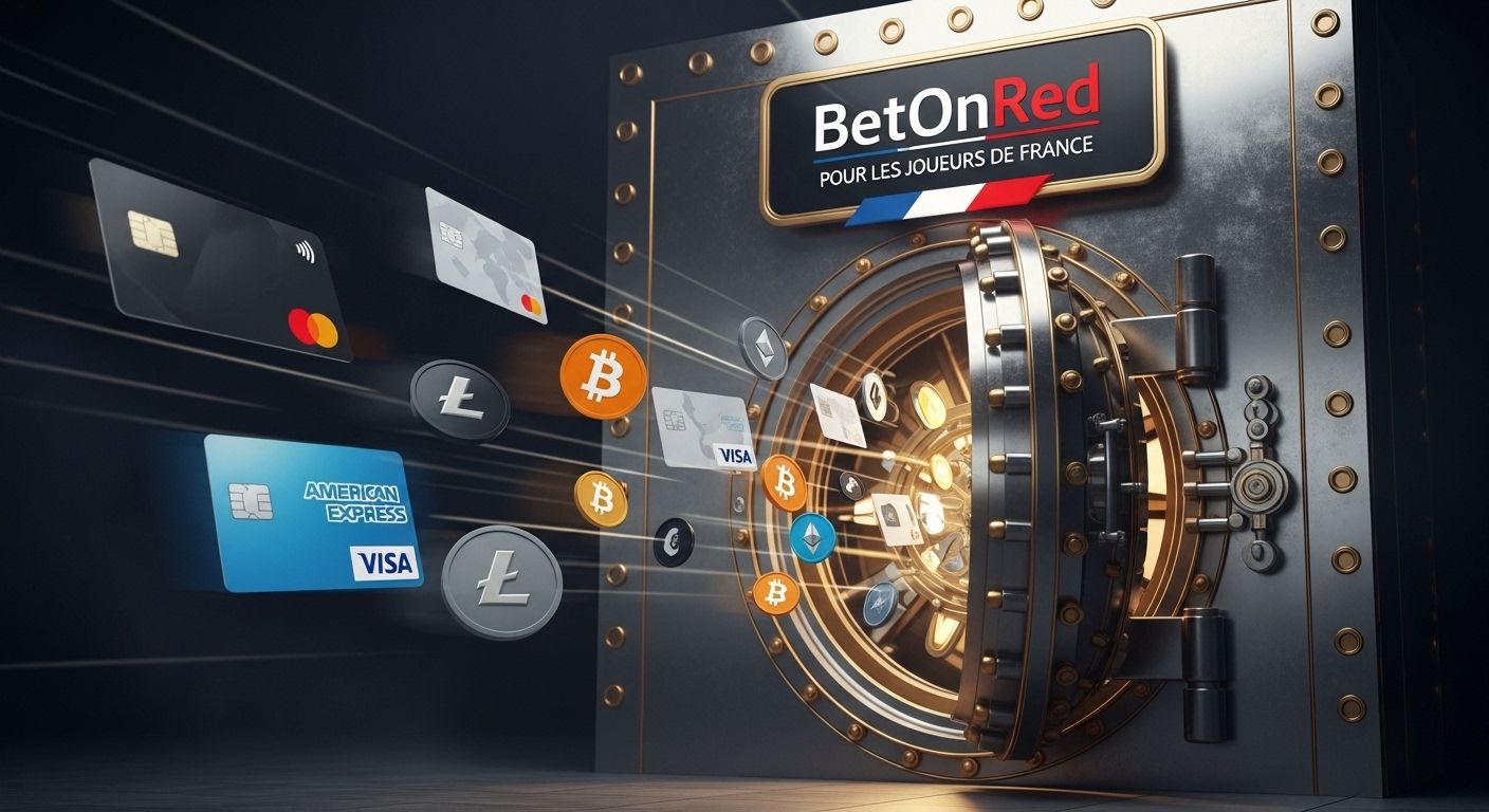 Paiements et retraits betonred casino avis